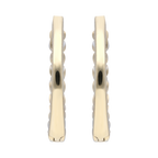 Arracadas 14K brillantes