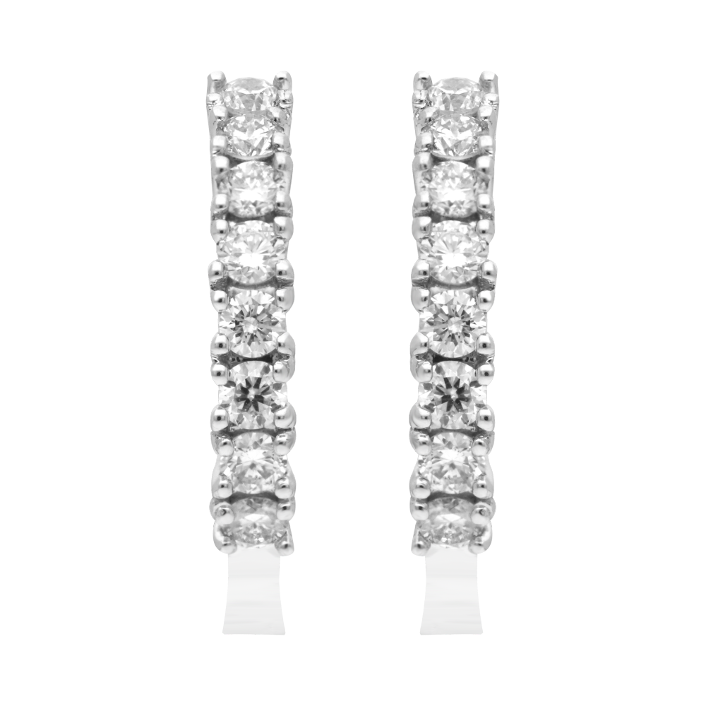 Arracadas 14K brillantes