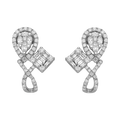 Aretes diamantes 18K