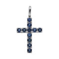 Cruz zafiros 18K