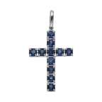 Cruz zafiros 18K