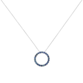 Dije zafiros 18K