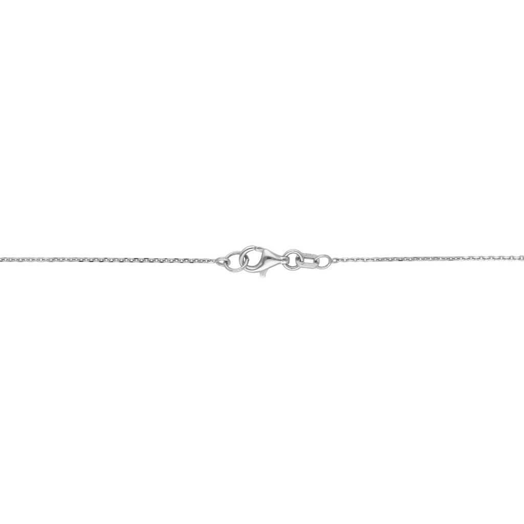 Gargantilla flores brillantes 14K