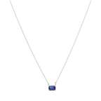 Collar dije zafiro 14K