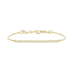 Pulsera brillantes 14K