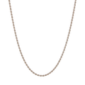 Cadena torsal plata