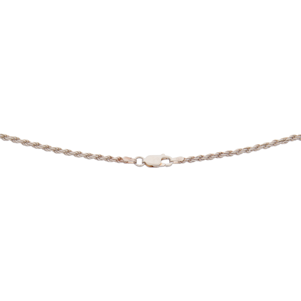 Cadena torsal plata
