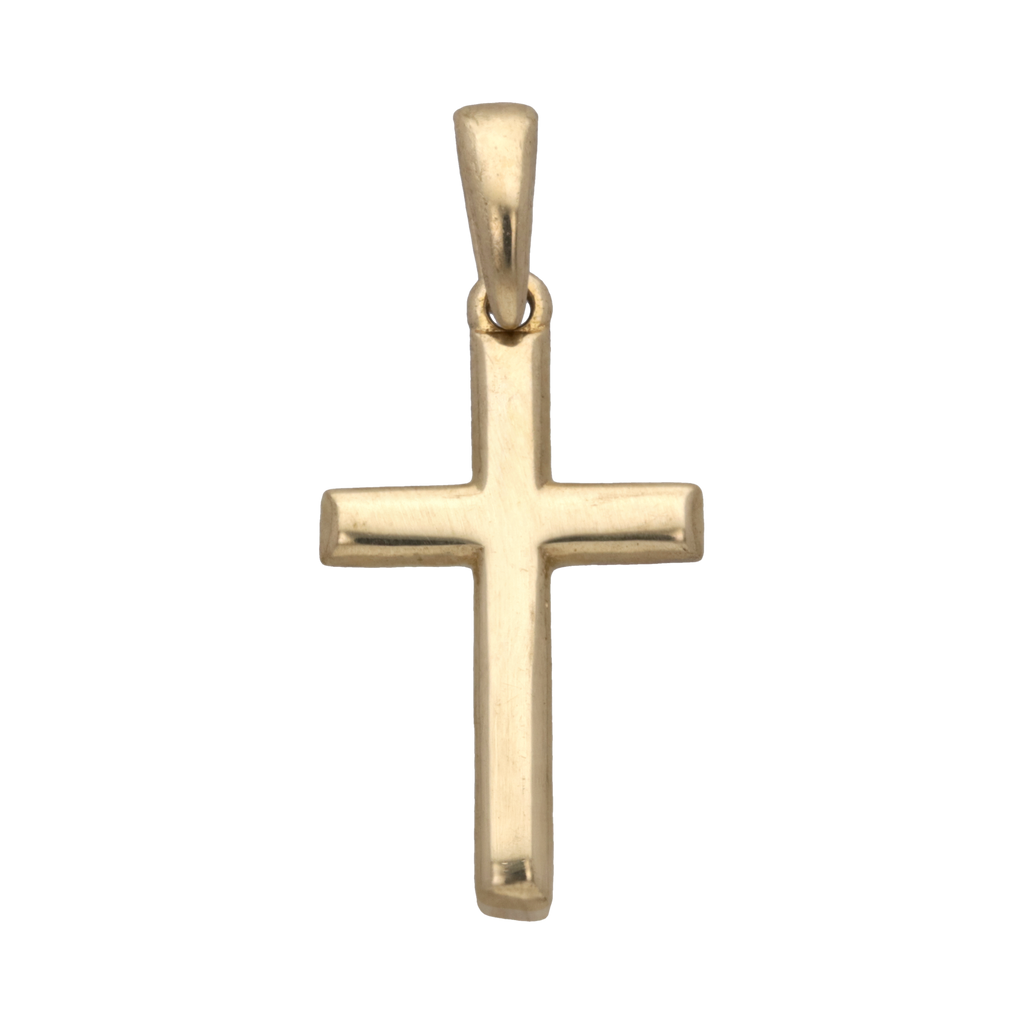 Cruz oro amarillo 14K