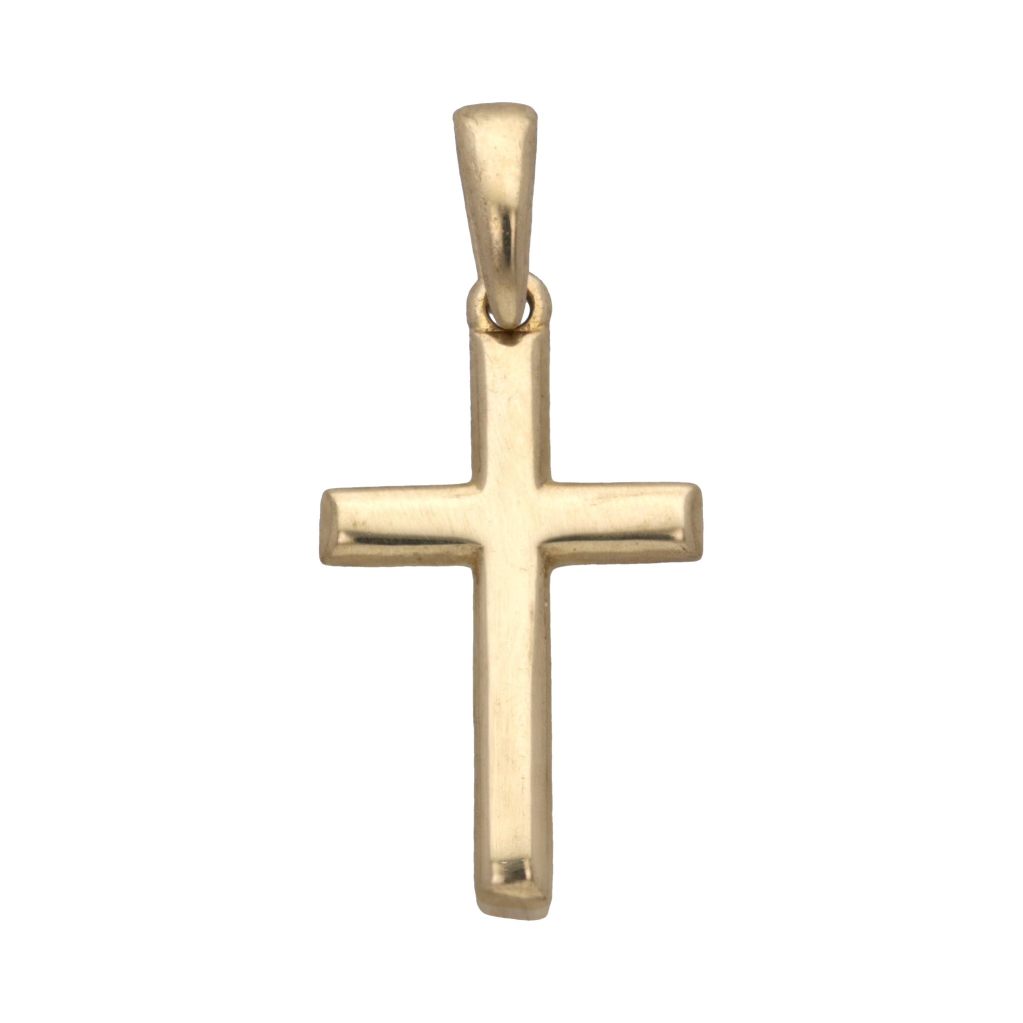 Cruz oro amarillo 14K
