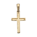 Cruz oro amarillo 14K