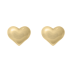 Broquel corazón 14K