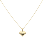 Collar dije corazón 14K