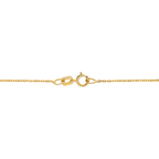 Collar 3 circonias 14K