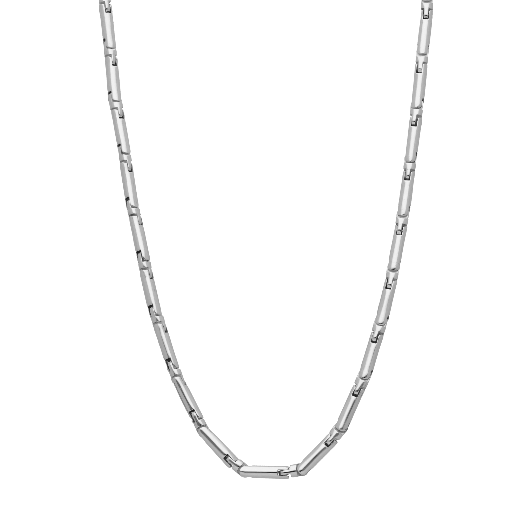 Cadena oro blanco 14K