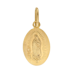 Medalla Virgen Guadalupe 14K