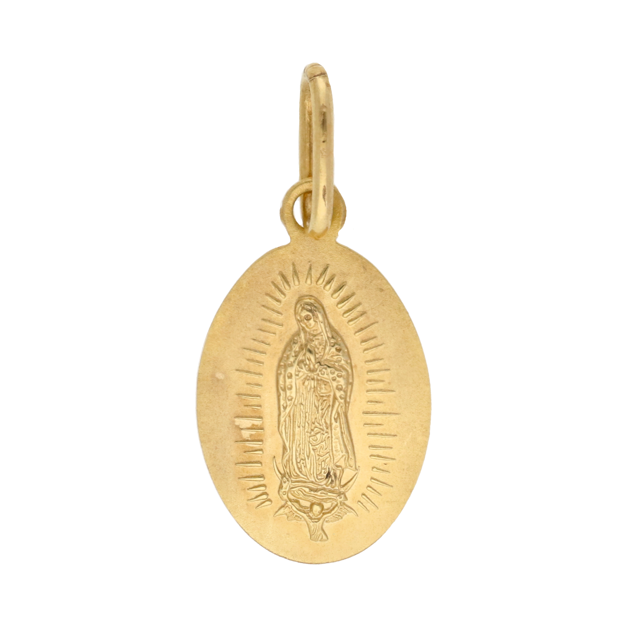 Medalla Virgen Guadalupe 14K