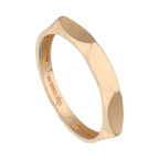 Anillo oro rosa 14K