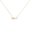 Collar dije love 14K