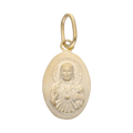 Medalla Sagrado Corazon de Jesus 14K