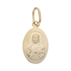 Medalla Sagrado Corazon de Jesus 14K
