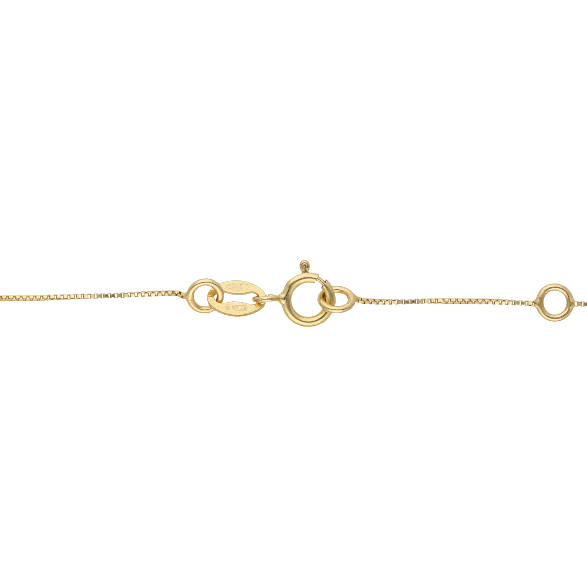 Pulsera bolitas diamantadas 14K