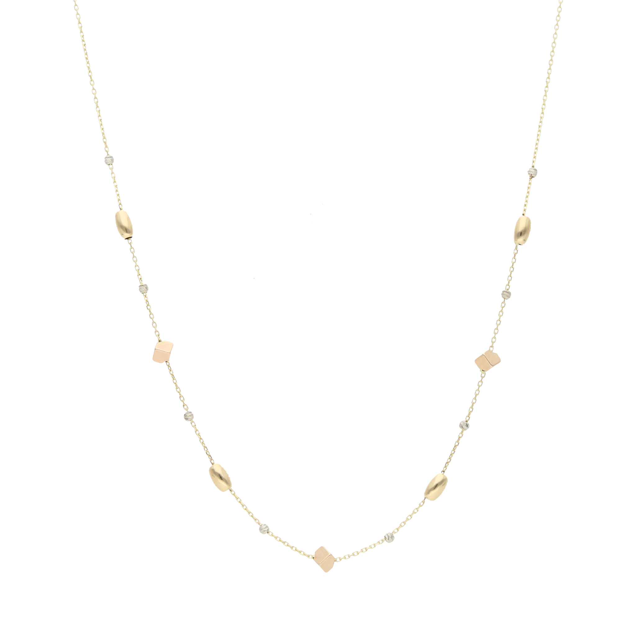 Collar figuritas 14K
