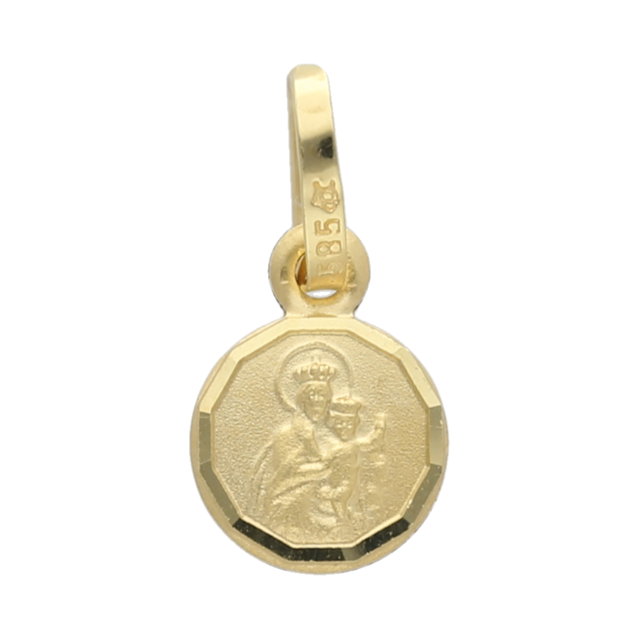 Escapulario medalla mini 14K
