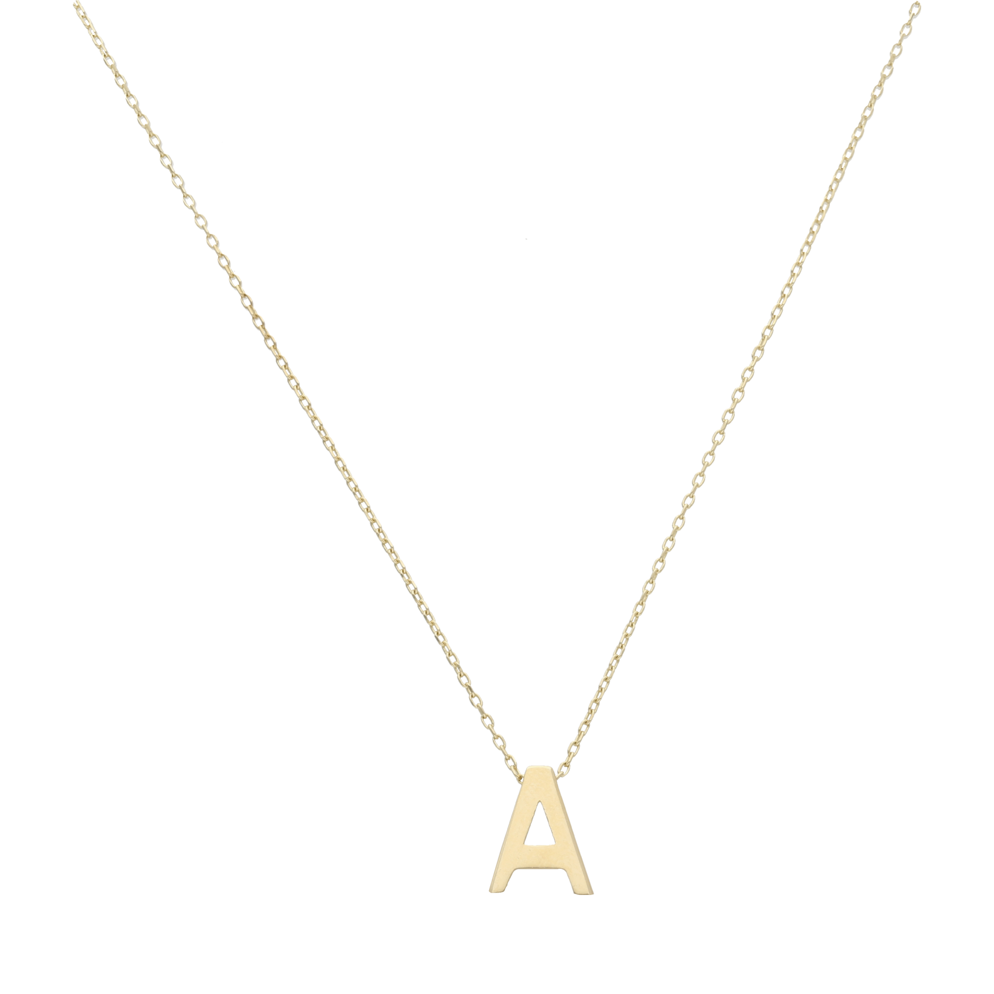 Collar dije letra 14K
