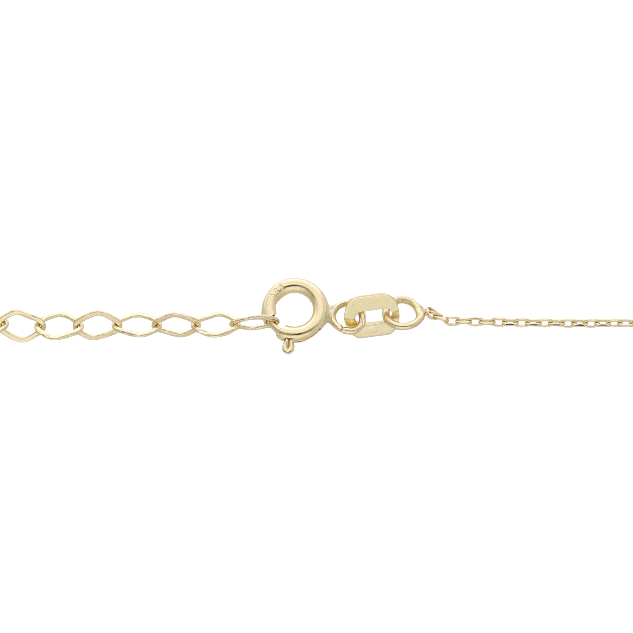 Collar dije letra 14K