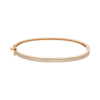 Pulsera aro brillantes 14K