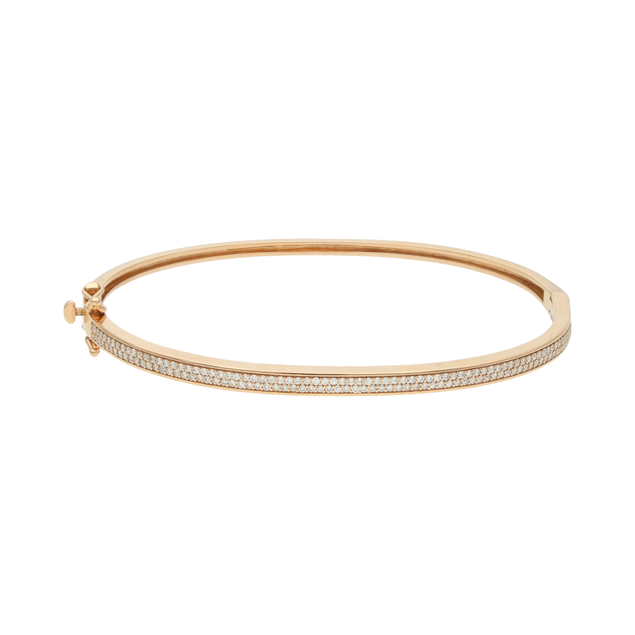 Pulsera aro brillantes 14K