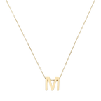 Collar dije letra 14K