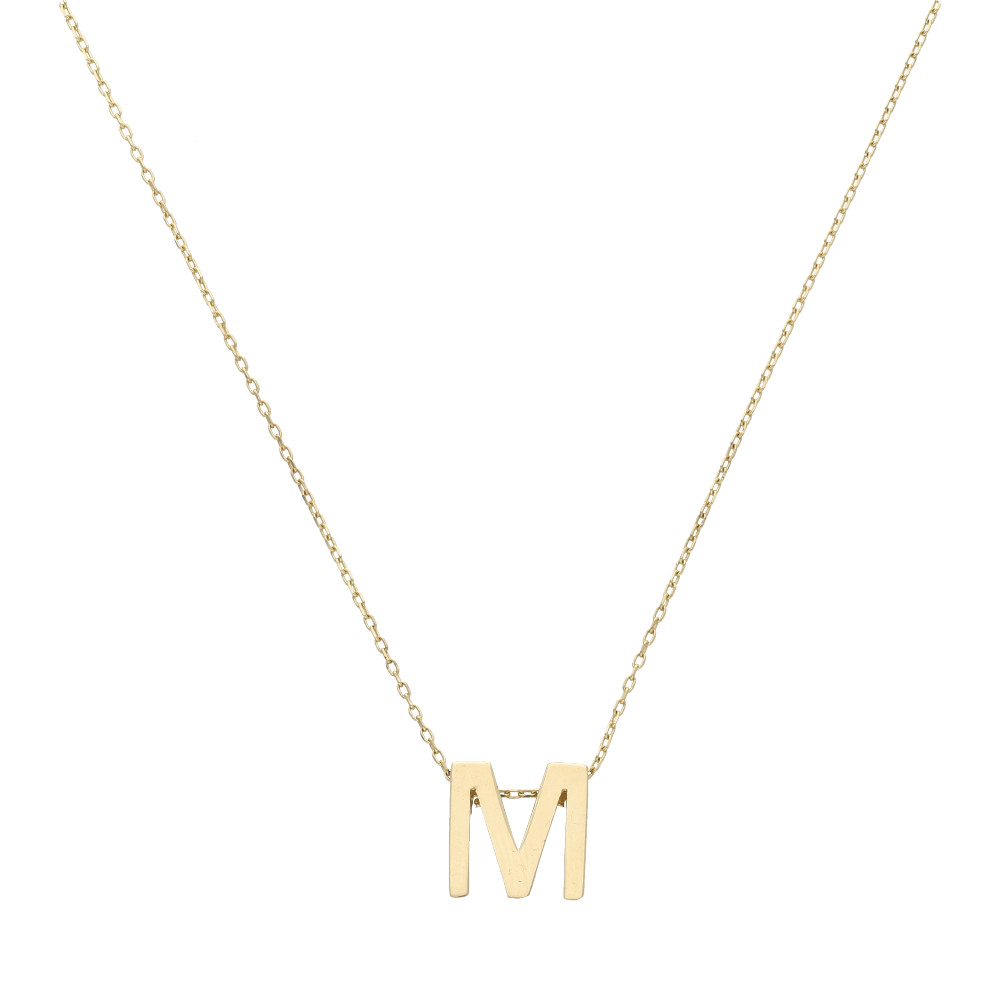 Collar dije letra 14K