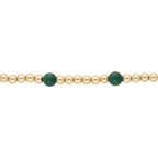 Pulsera bolas bimetal