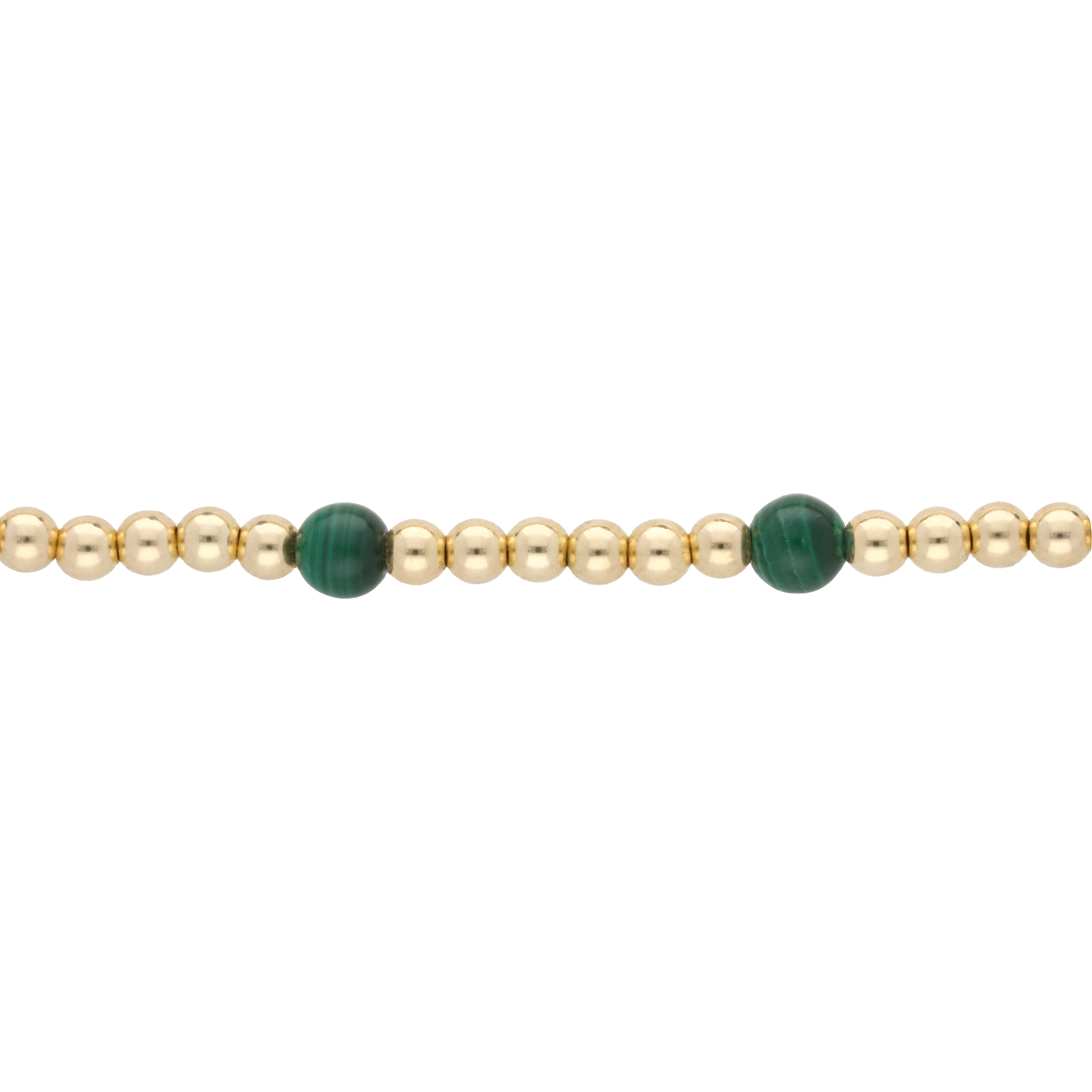 Pulsera bolas bimetal