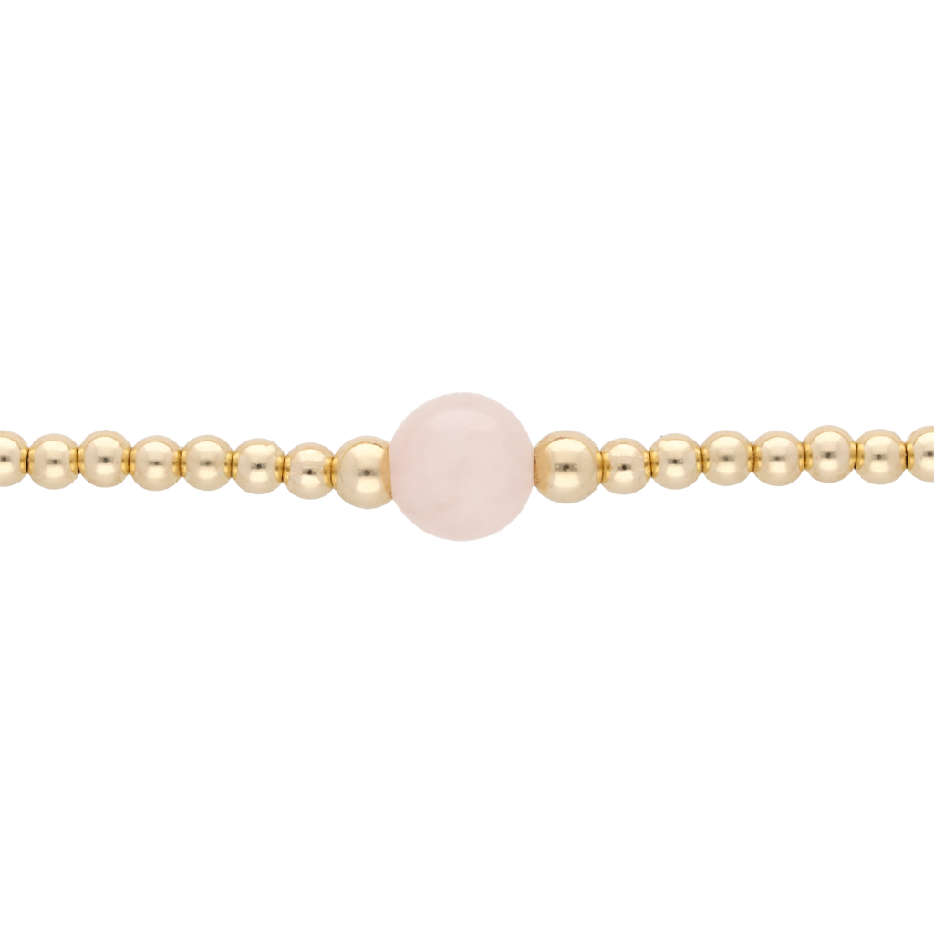 Pulsera cuarzo bimetal