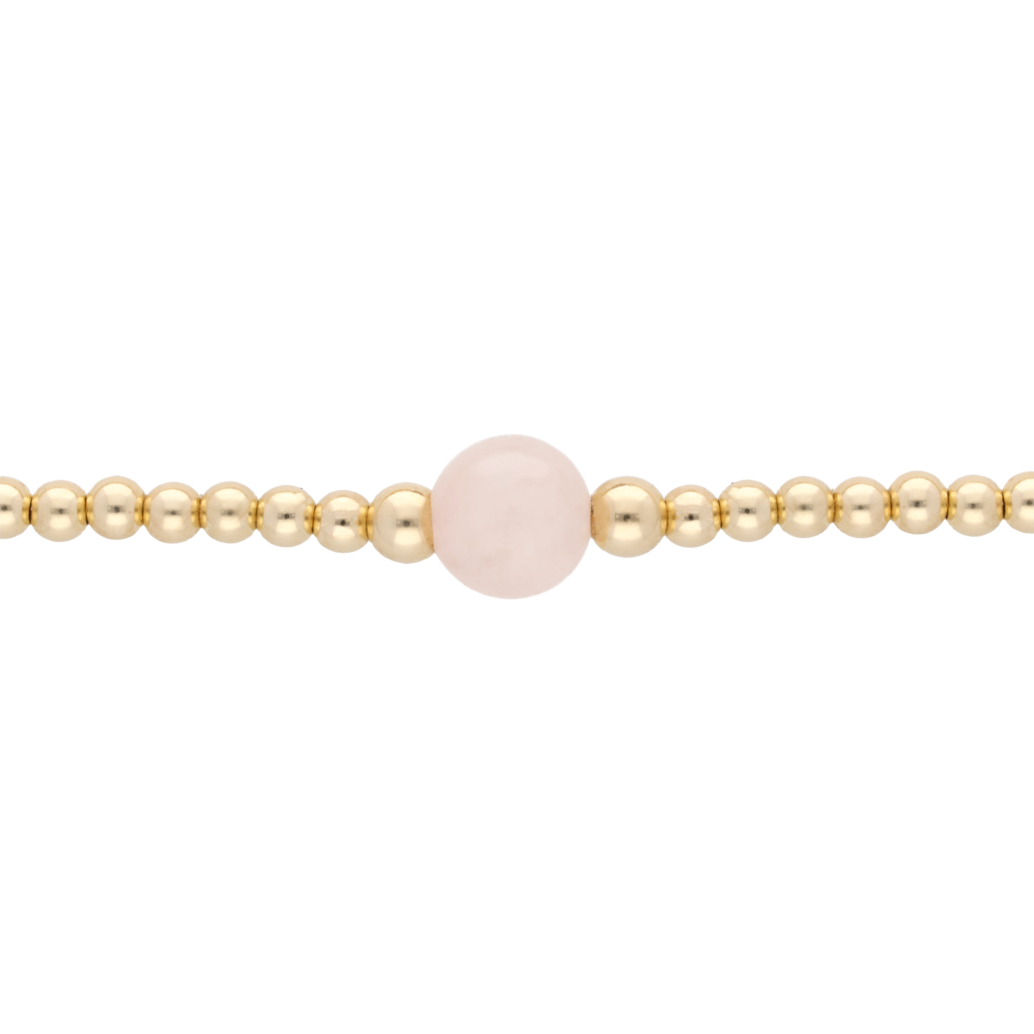 Pulsera cuarzo bimetal