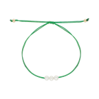 Pulsera hilo 3 perlas