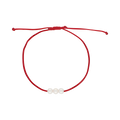 Pulsera hilo 3 perlas