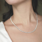 Tennis necklace