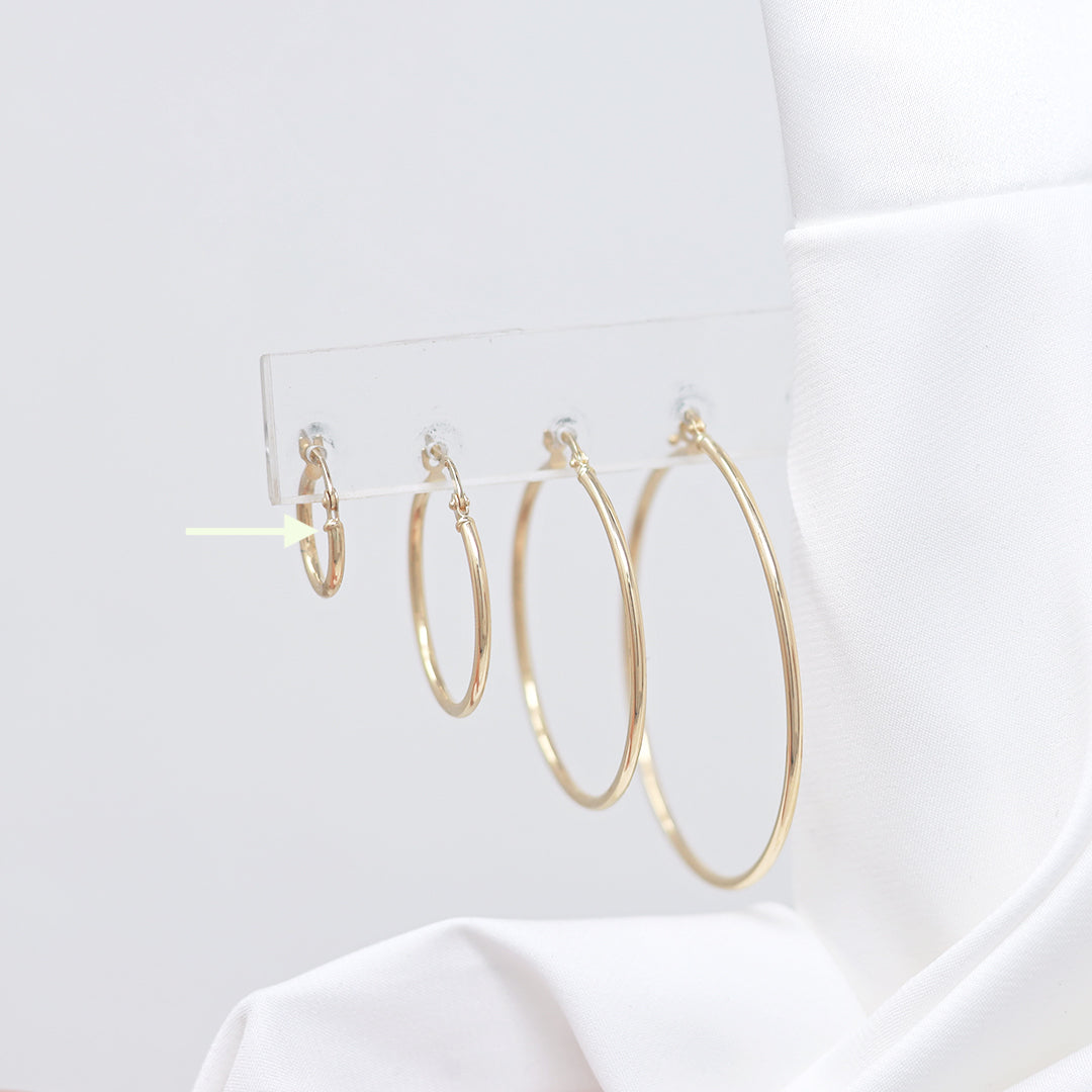Arracadas 14K