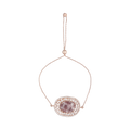 Pulsera circonias con piedra