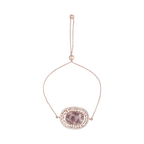 Pulsera circonias con piedra