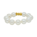 Pulsera perlas blancas