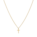 Collar cruz colgante
