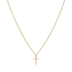 Collar cruz colgante