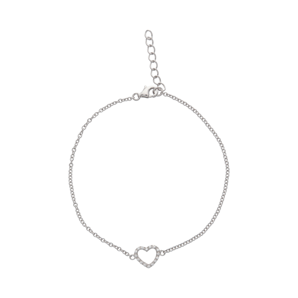 Pulsera dije corazón