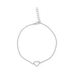 Pulsera dije corazón