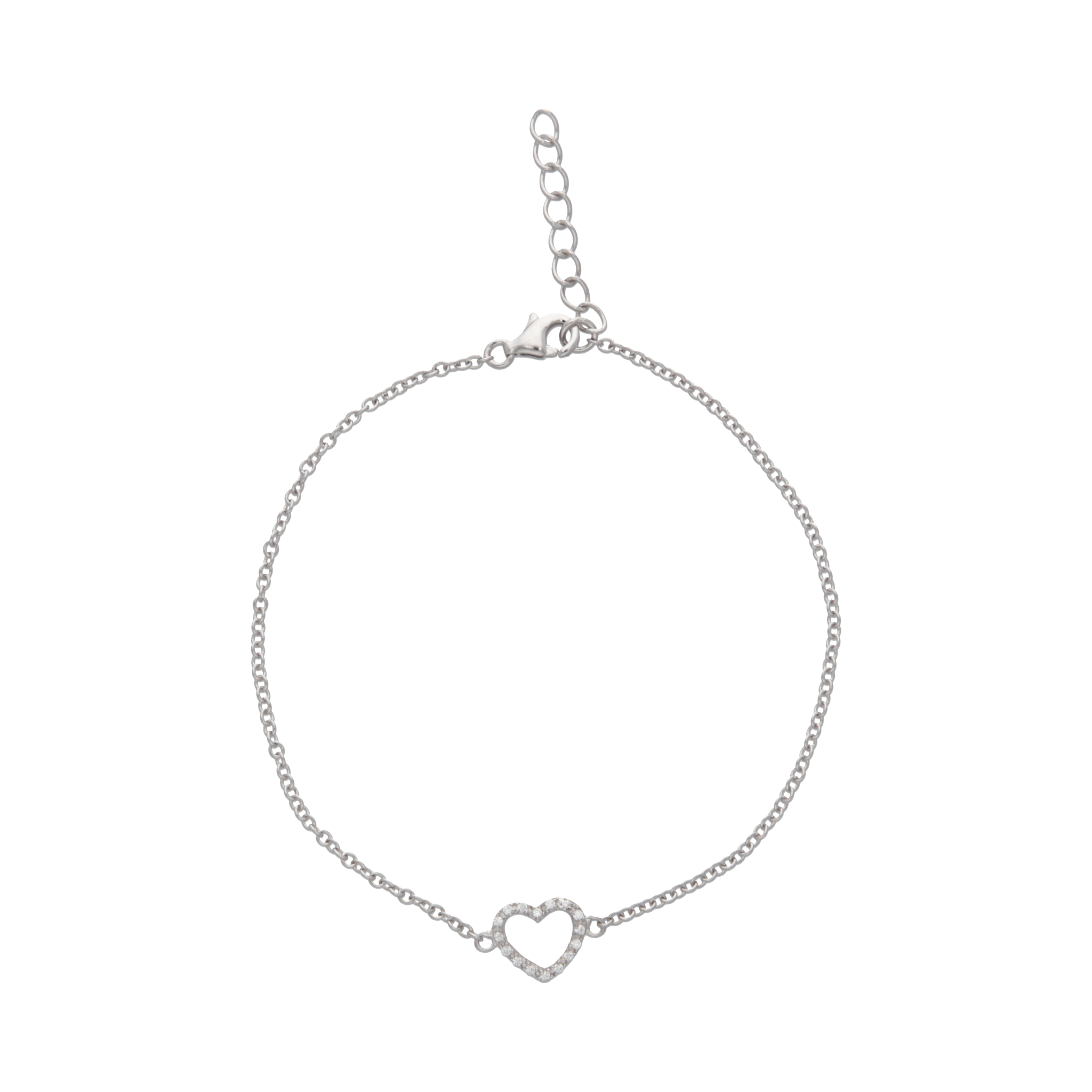 Pulsera dije corazón