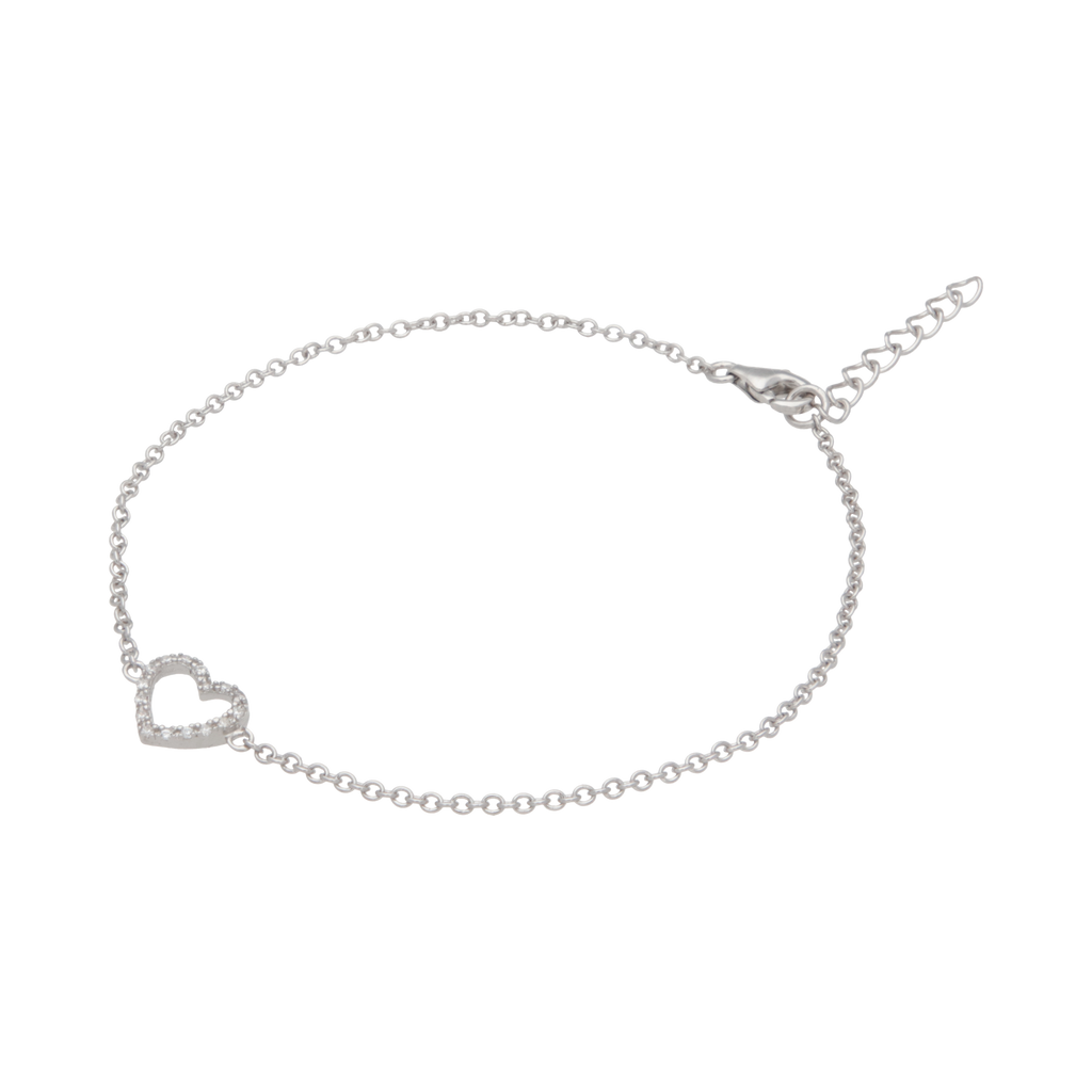 Pulsera dije corazón
